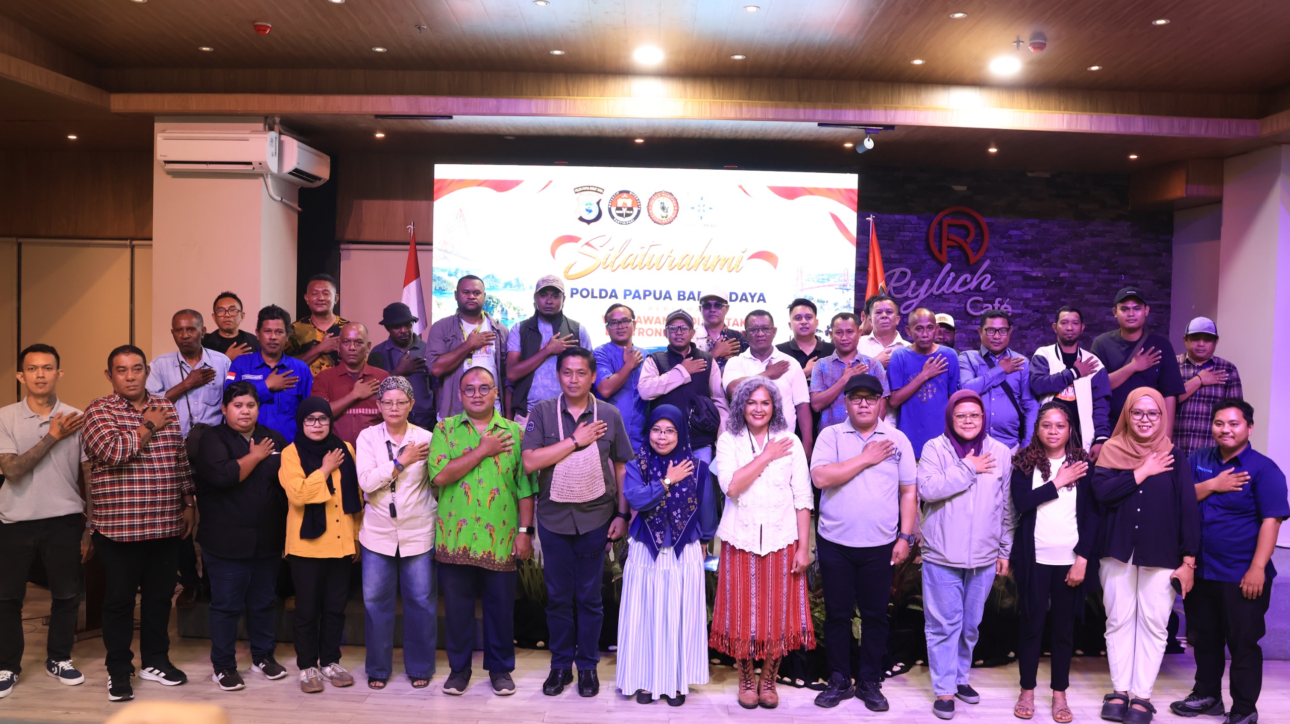 Jaga Kamtibmas di Papua Barat Daya, Polda Gandeng Wartawan Perkuat Sinergi